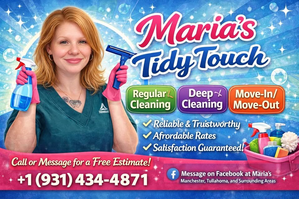 Maria's Tidy Touch - Cleaning Expert